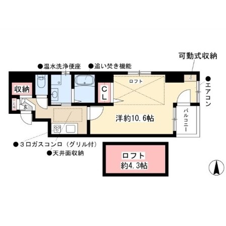 大須観音駅 徒歩2分 4階の物件間取画像